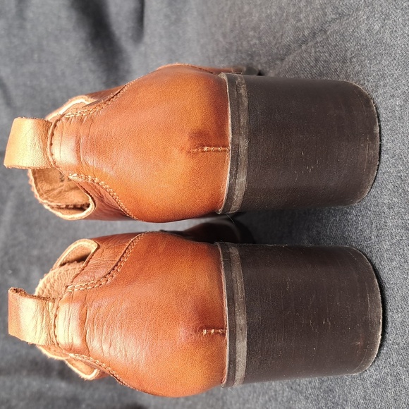 MIZ Mooz New York Jonnie ankle boots Brown Leather Women's size US7/ EU37 - Picture 6 of 14